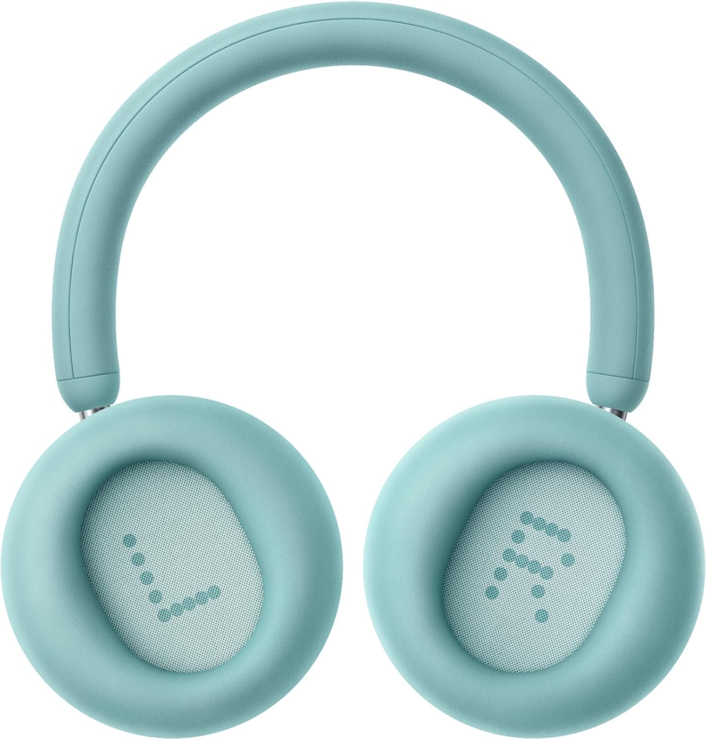 Headphone Pro Active Noise Canceling Wireless Headphones Bluetooth 5.4 over the Ear Headset, 50H ANC Playtime, Bass&Treble Slider, Custom Eq&Spatial Audio, Hi-Res LDAC, Light Green