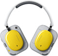 Headphone (A) 2026 New, Adaptive Active Noise Cancelling Headphones, Wireless over Ear Bluetooth 5.4 ANC Headset with LDAC Hi-Res, 5 HD Mics Ultra Bass via APP, 135 Hours Playtime, Yellow