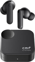 CMF Buds 2A Wireless Earbuds Active Noise Cancelling 42Db Hybrid ANC Bluetooth Headphones, 12.4Mm Dynamic Driver for Big Bass, 4 Mic Clear Calls, Sport Ear Buds for Iphone, Android, Dark Grey