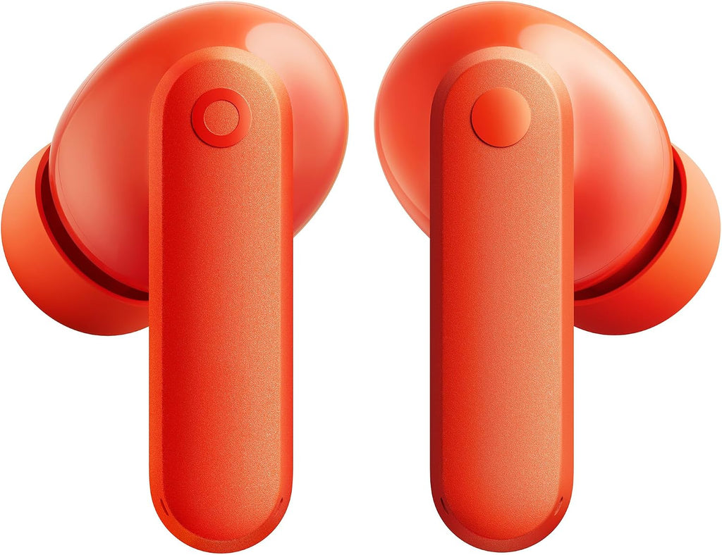 CMF Buds 2A Wireless Earbuds Active Noise Cancelling 42Db Hybrid ANC Bluetooth Headphones, 12.4Mm Dynamic Driver for Big Bass, 4 Mics Clear Calls, Sport Ear Buds for Iphone, Android, Orange