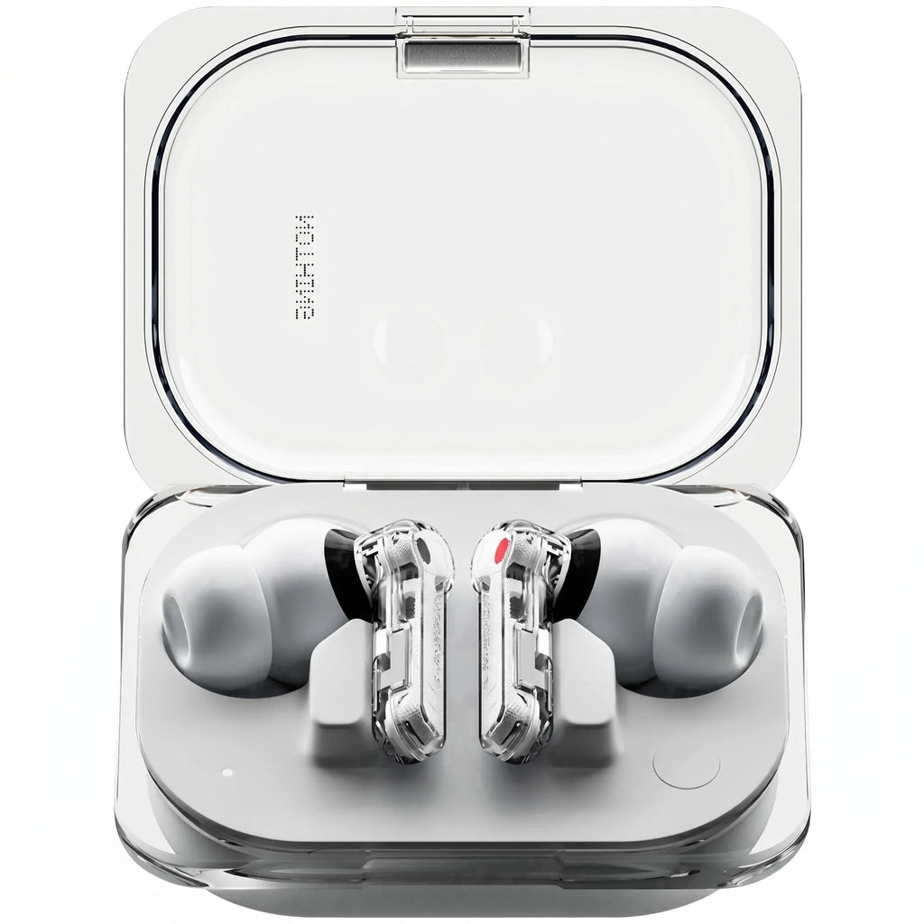 Ear (A) Wireless Earbuds, 45Db Hybrid Noise Cancelling Earbuds, Hi-Res Audio, Advanced Equaliser, Dual Connect, 6 Mics, 42.5H Playtime Ear Buds Wireless Bluetooth, White