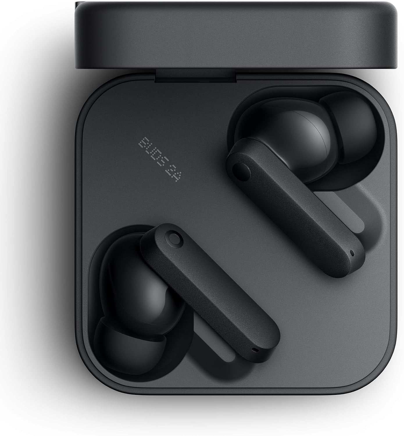 CMF Buds 2A Wireless Earbuds Active Noise Cancelling 42Db Hybrid ANC Bluetooth Headphones, 12.4Mm Dynamic Driver for Big Bass, 4 Mic Clear Calls, Sport Ear Buds for Iphone, Android, Dark Grey