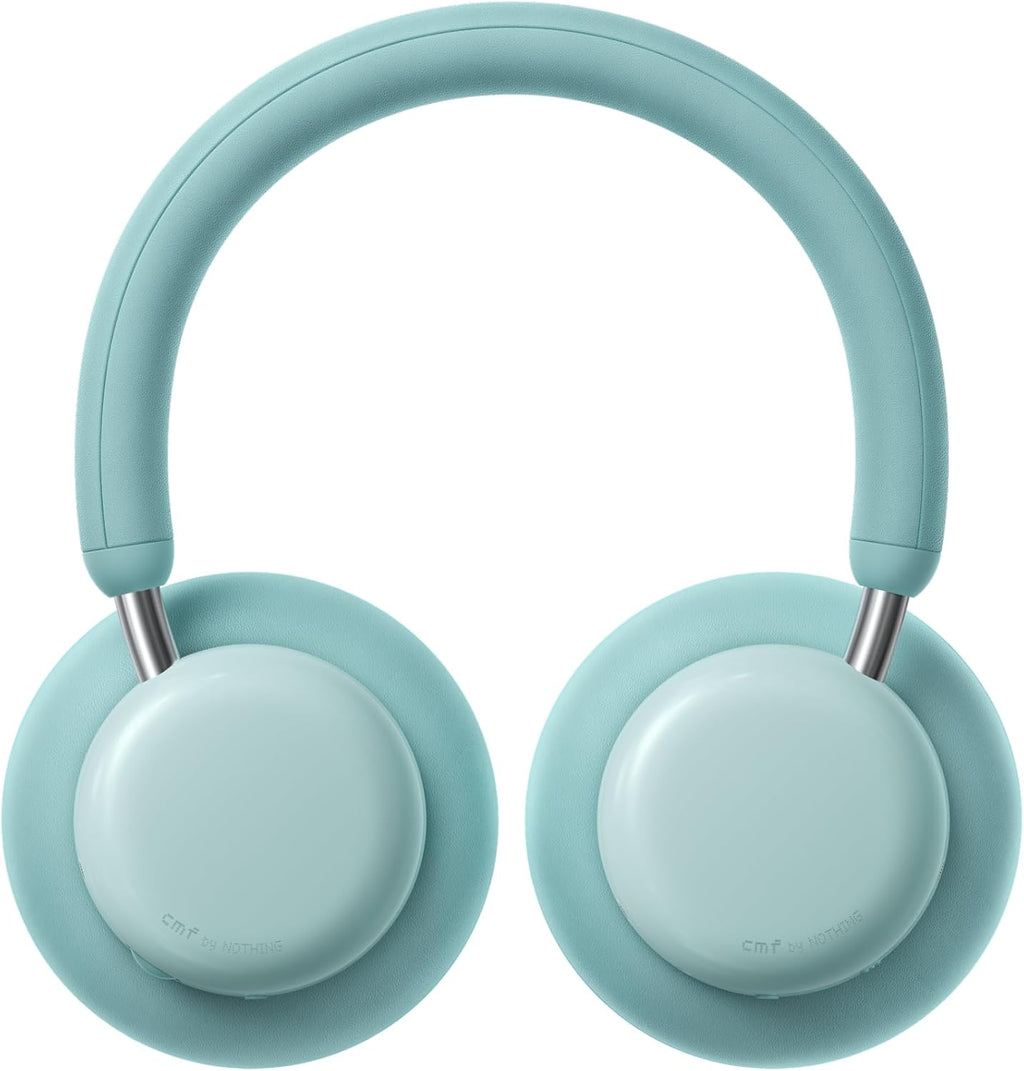 Headphone Pro Active Noise Canceling Wireless Headphones Bluetooth 5.4 over the Ear Headset, 50H ANC Playtime, Bass&Treble Slider, Custom Eq&Spatial Audio, Hi-Res LDAC, Light Green